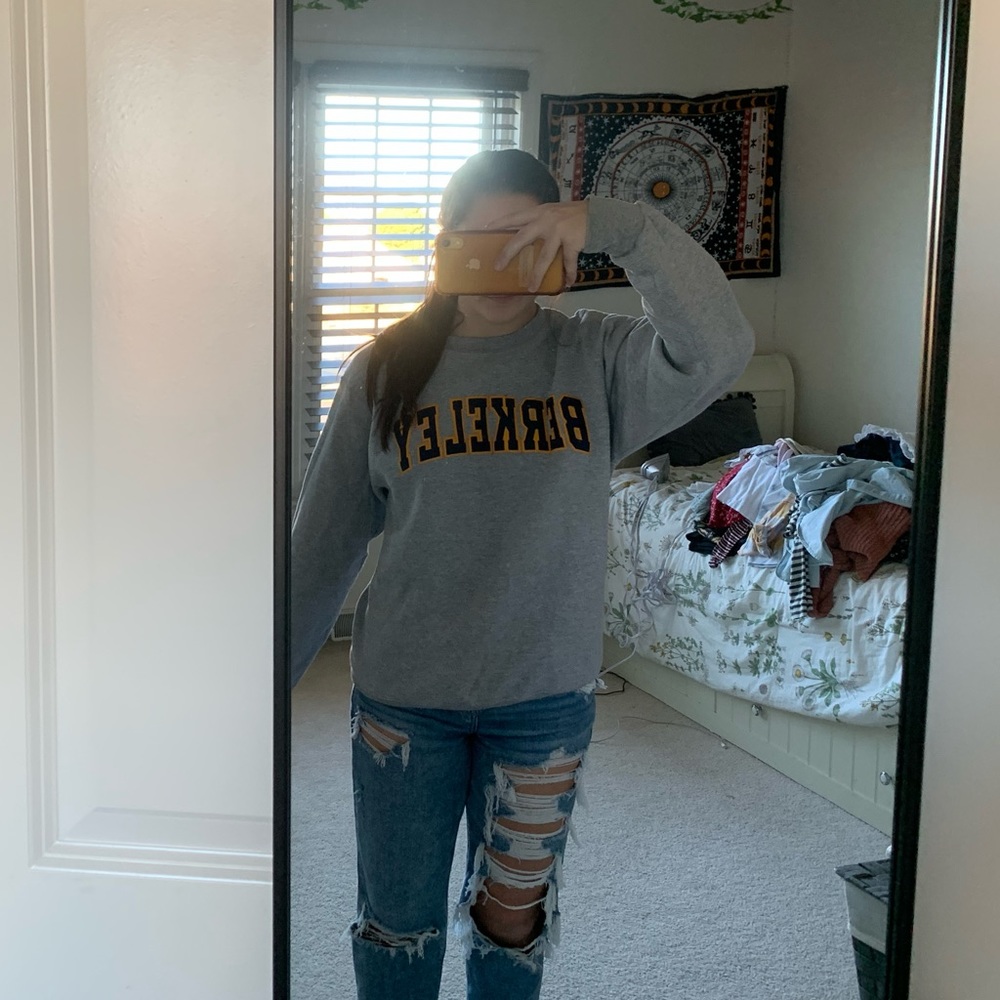 Berkeley College Grey Crewneck